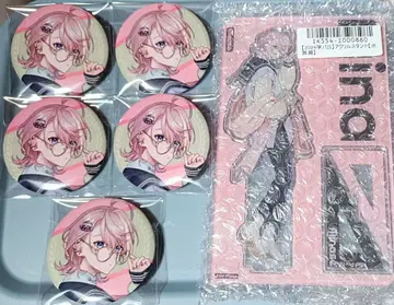 미나세 마나브 패러디 아크릴 스탠드 캔뱃지