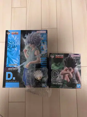 HunterHunter 제일복권 키루아 곤 피규어