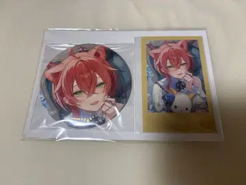 니지산지 시시도 아카리 생일 캔뱃지 폴라로이드