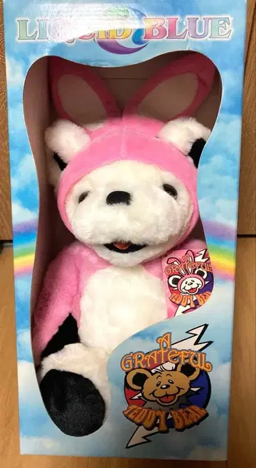 그레이트풀 데드 빈 베어 Lucky liquid blue