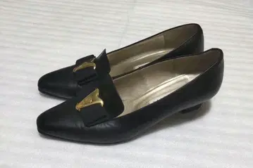 DIANA 다이애나 펌프스 블랙 하트 리본 23.0cm