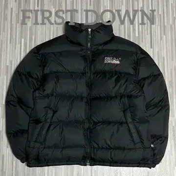 빅 사이즈 퍼스트다운 다운 자켓 블랙 LL XL 상당
