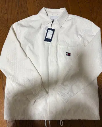타미힐피거 Tommy 화이트 코듀로이 자켓