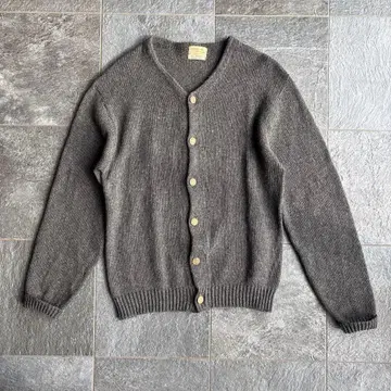 60s 시어스 울 가디건