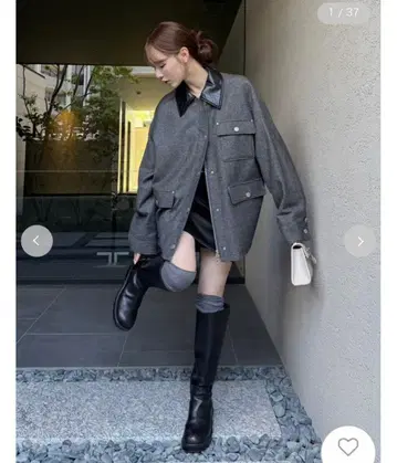 FRAY I.D 헌팅 자켓