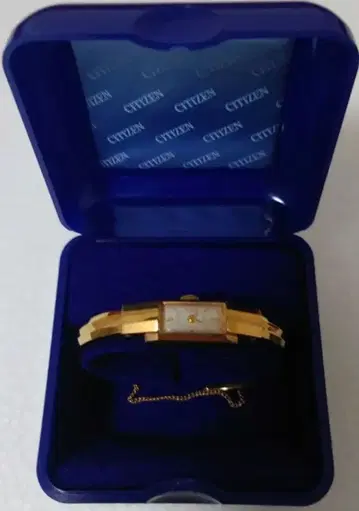 오버홀 완료 CITIZEN 팔찌형 아날로그 수동 와인딩 시계