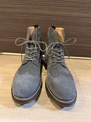 던힐 스웨이드 카운트리 부츠 비브람 밑창 이탈리아제