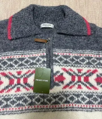 FREAK'S STORE 노르딕 무늬 니트 새상품