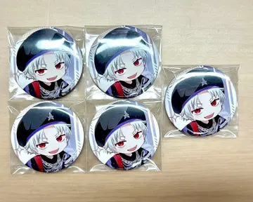 쿠츠하 니지산지 7대 타워 콜라보 트레이딩 캔뱃지 미니 캐릭터