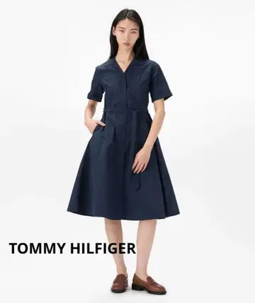 TOMMY HILFIGER 나일론 셔츠 원피스