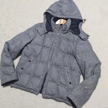 [레어] TOMORROWLAND 다운 자켓 그레이 멀티 컬러