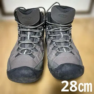 KEEN 트레킹 슈즈 그레이 28cm