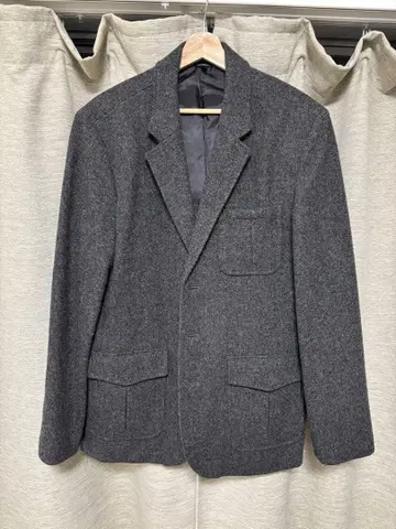 L.L.Bean 그레이 울 테일러드 자켓 44