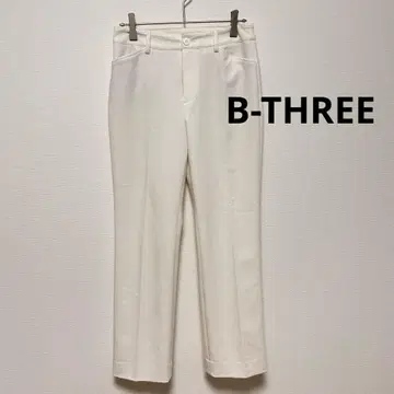 B3 B-THREE 비스리 팬츠 사이즈 32 화이트 새상품급