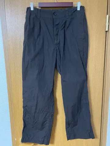 MHL. 다크 브라운 와이드 팬츠