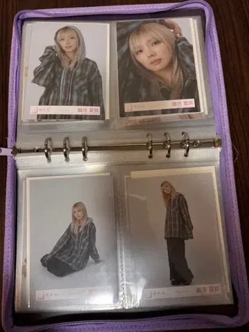 사쿠라자카46 후지요시 카린 체크 코디 컴프