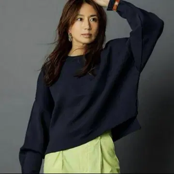 새상품급 FORME 밀라노 리브 니트 히가시하라 아키