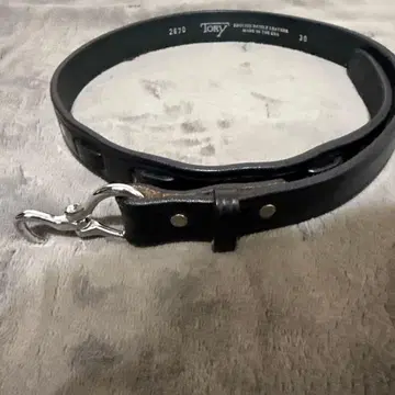 TORY LEATHER Nickel Hoof Pick Belt 30