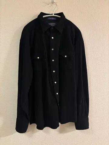 Pendleton 블랙 긴팔 셔츠 M 상당