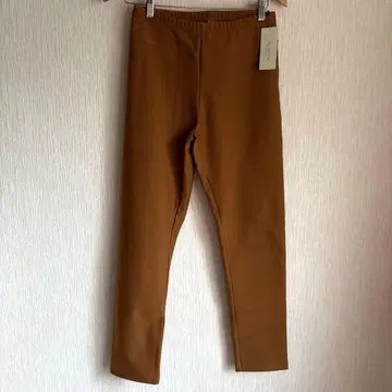 다이아 애로우 레깅스 팬츠 L 라이트 브라운 카멜 일본제 미착용 새상품