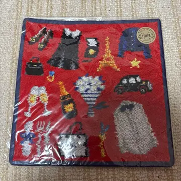 [ 미사용 새상품 ] 페이러 IENA 콜라보 손수건 레드 x 네이비