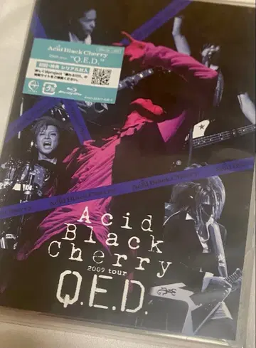 Acid Black Cherry Q.E.D Blu-ray