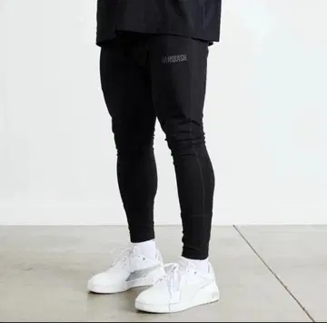 VANQUISH FITNESS 맨투맨 조거 팬츠 블랙 M