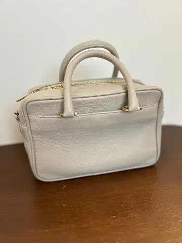 CHRISTIAN VILLA 가죽 핸드백