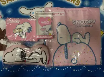 스누피 제일복권 4점 세트