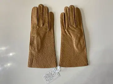 택 포함 새상품 페리 여성 장갑 라이트 브라운 언라이닝