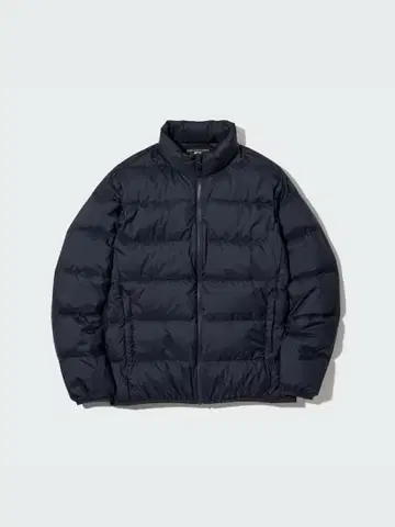 1회 착용 유니클로 울트라 라이트 다운 자켓 3D 컷 네이비 L