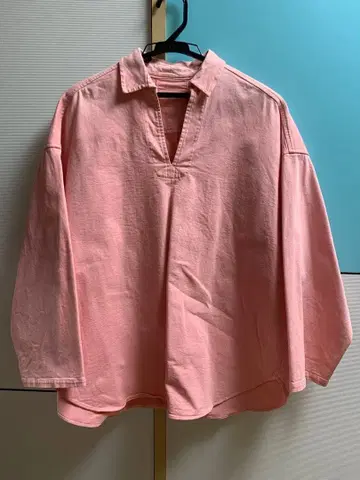 ddue h.p.france 핑크 셔츠 (풀오버)