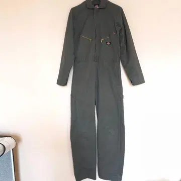 디키즈 올리브 그린 오버롤 작업복 빈티지