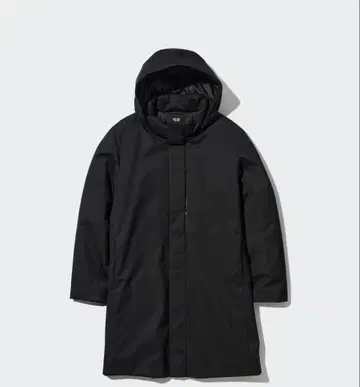 유니클로 하이브리드 다운 코트