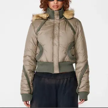 BEEDEN SWITCHING RIB 2WAY PUFFER JACKET