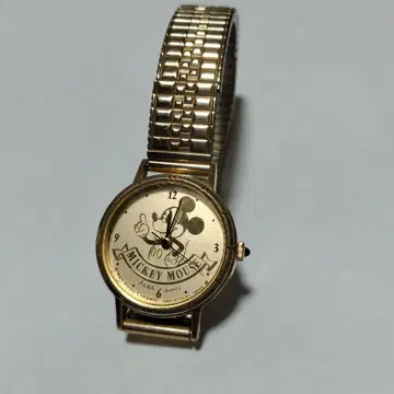 미키마우스 SEIKO 알바 여성용 쿼츠 손목시계 작동품