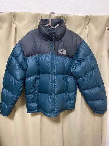 THE NORTH FACE 눕시 다운 자켓 그레이/틸