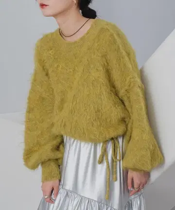 Kastane F 사이즈 기모 샤기 니트