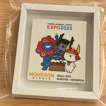 오사카 간사이 만박 먁먁 히코냥 와루냥코 장군 액자 마그넷