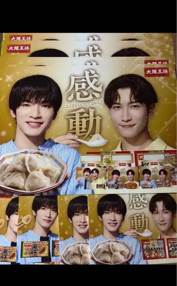 오사카 왕장 Snow Man 패널 8개 + 명함 사이즈 POP 3개 세트