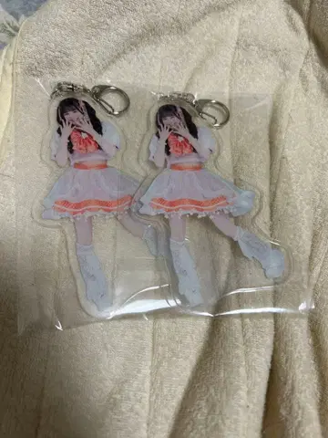 일일니코리 아크릴 키링 2개 세트