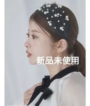 이번 시즌 신상 완판템 새상품 스나이델 비쥬 머리띠 펄