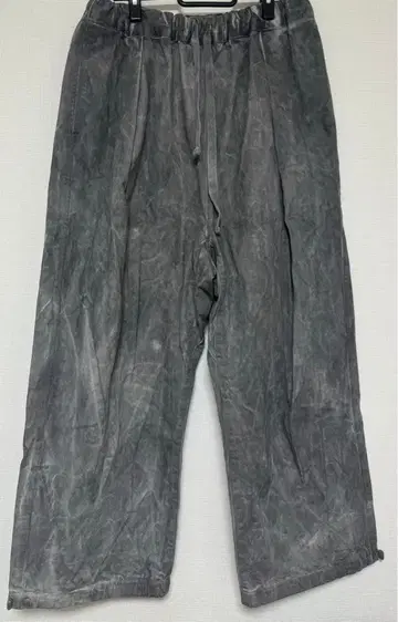 fennica 먹물 염색 이지 팬츠 S