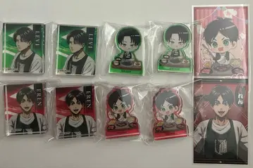 진격의 거인 리바이 엘렌 아크릴 블록 쥬쥬카르비