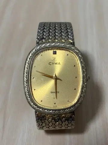 CYMA 골드 여성용 손목시계