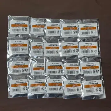 캔뱃지 미개봉 x 20 에이리언 스테이지 애니메이트 카페 카페