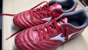 미즈노 모나르시다 네오 축구화 24.5cm 인조 가죽