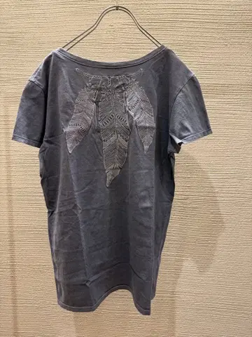 00s goa t-shirt feather japanese label