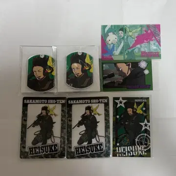 SAKAMOTO DAYS 헤이스케 키링 카드 묶음 판매