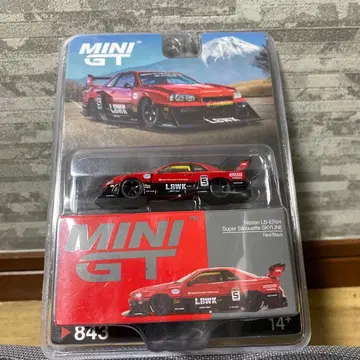 MINI GT 닛산 LB-ER34 레드 미니카